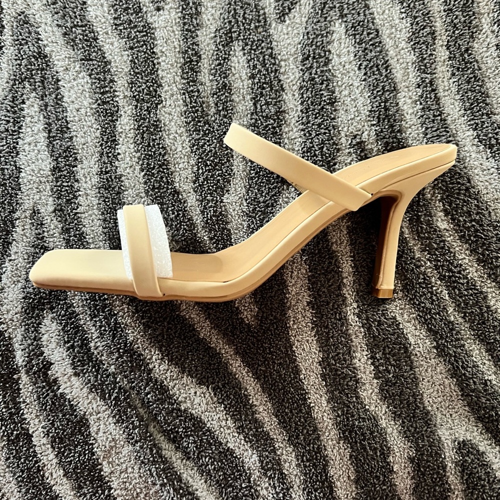 Strappy Nude Heel